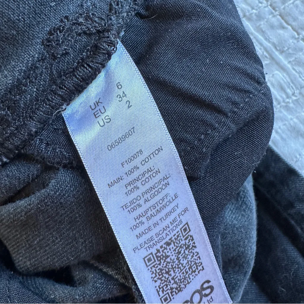 ASOS Baggy Black Denim Overalls 2 - Image 10