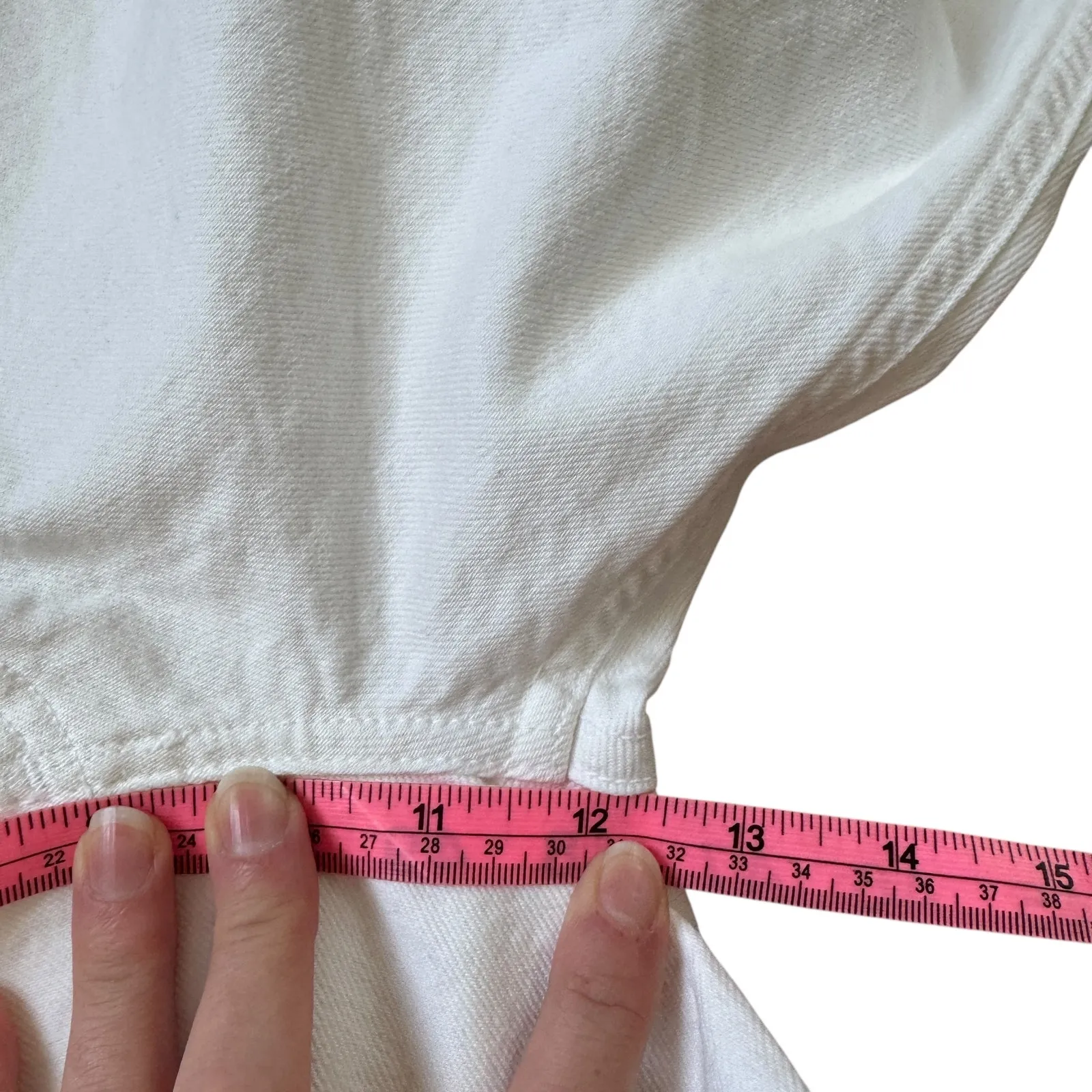 Citizens Jolene High Rise Slim Jeans White - Image 12