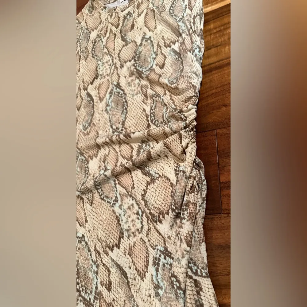 Fourteenth Place Snake Print Maxi Dress - Image 9