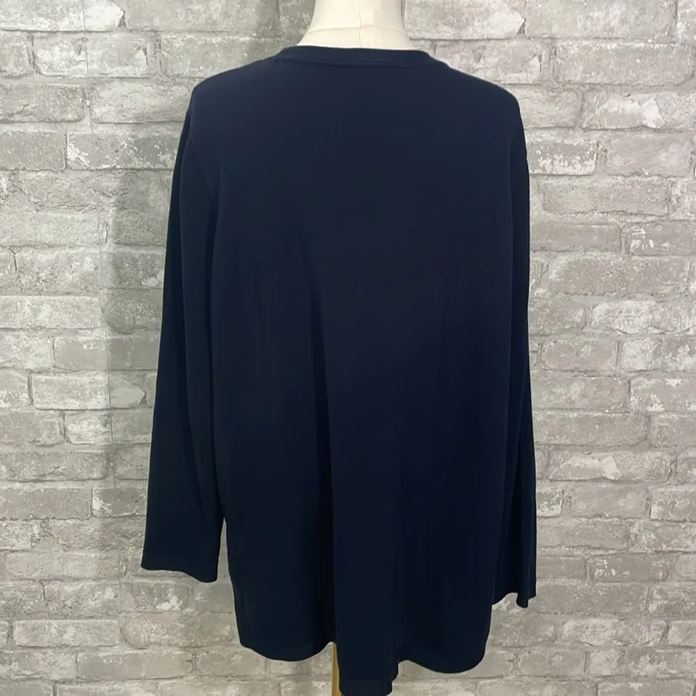 Talbots’s Navy Button Down Cardigan - Image 4