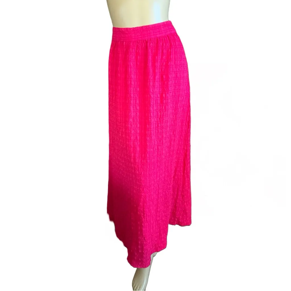 IN THE STYLE PINK CROPPED TOP AND MAXI SKIRT COORDINATED SET NWT (24) - Image 10
