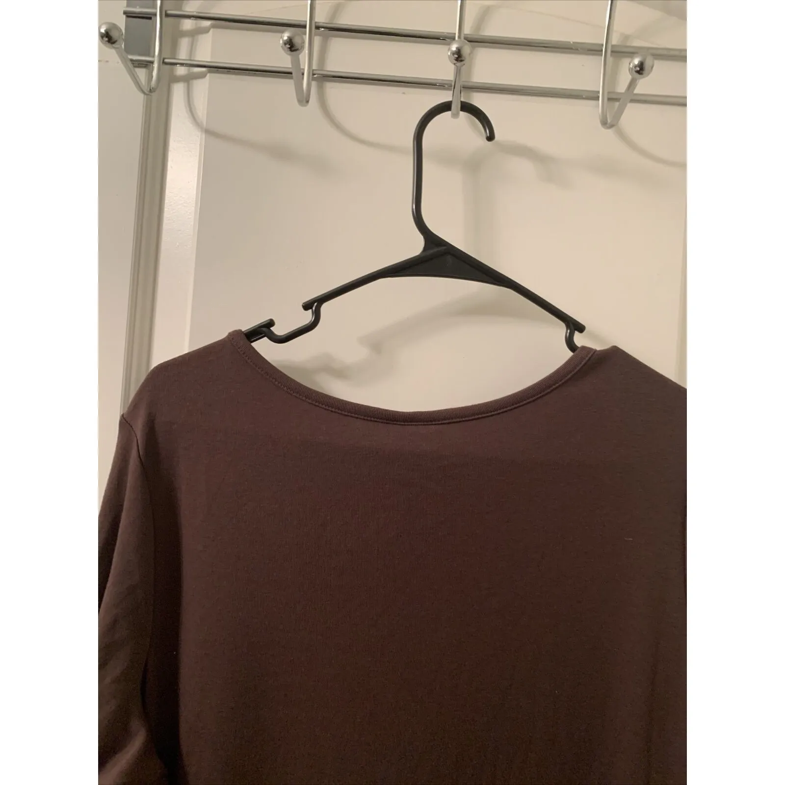 Isabel & Ingrid Maternity Women's Dress Brown Calf Length 3/4 Sleeve Choose Size Size undefined - Image 8