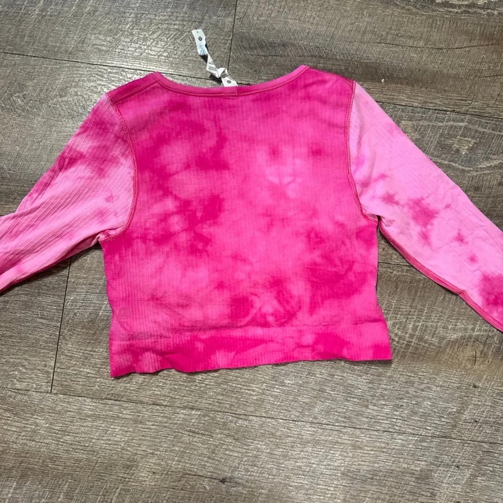Lululemon Ebb to Street Long-Sleeve Shirt *Marble Dye Sonic Pink - Image 10