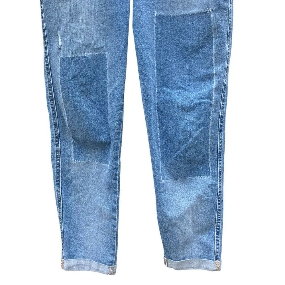 Levi’s signature “heritage boyfriend” medium wash cuffed jeans size 4/27 # 637 - Image 6