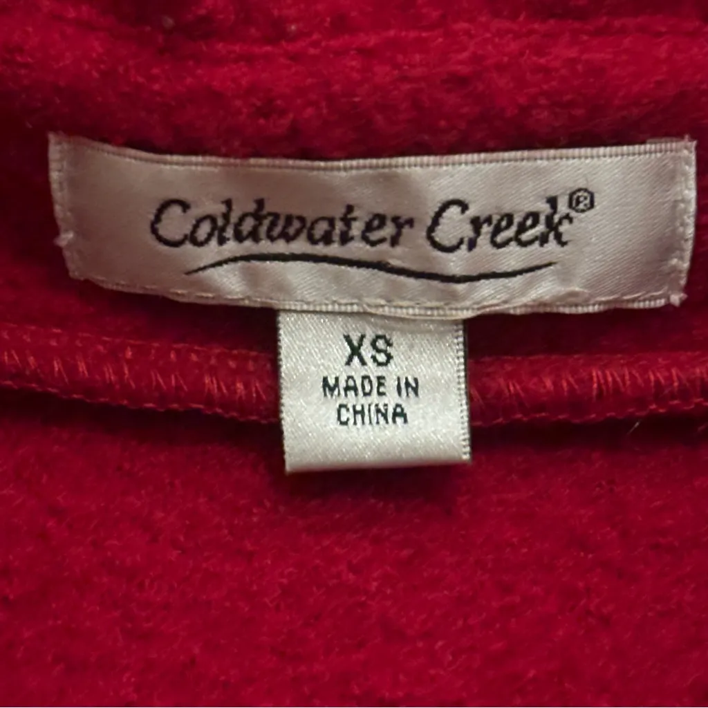 Vintage 90s Y2K Red Wool Button-Up Jacket with Black Plaid Trim - Extra Small - Image 11