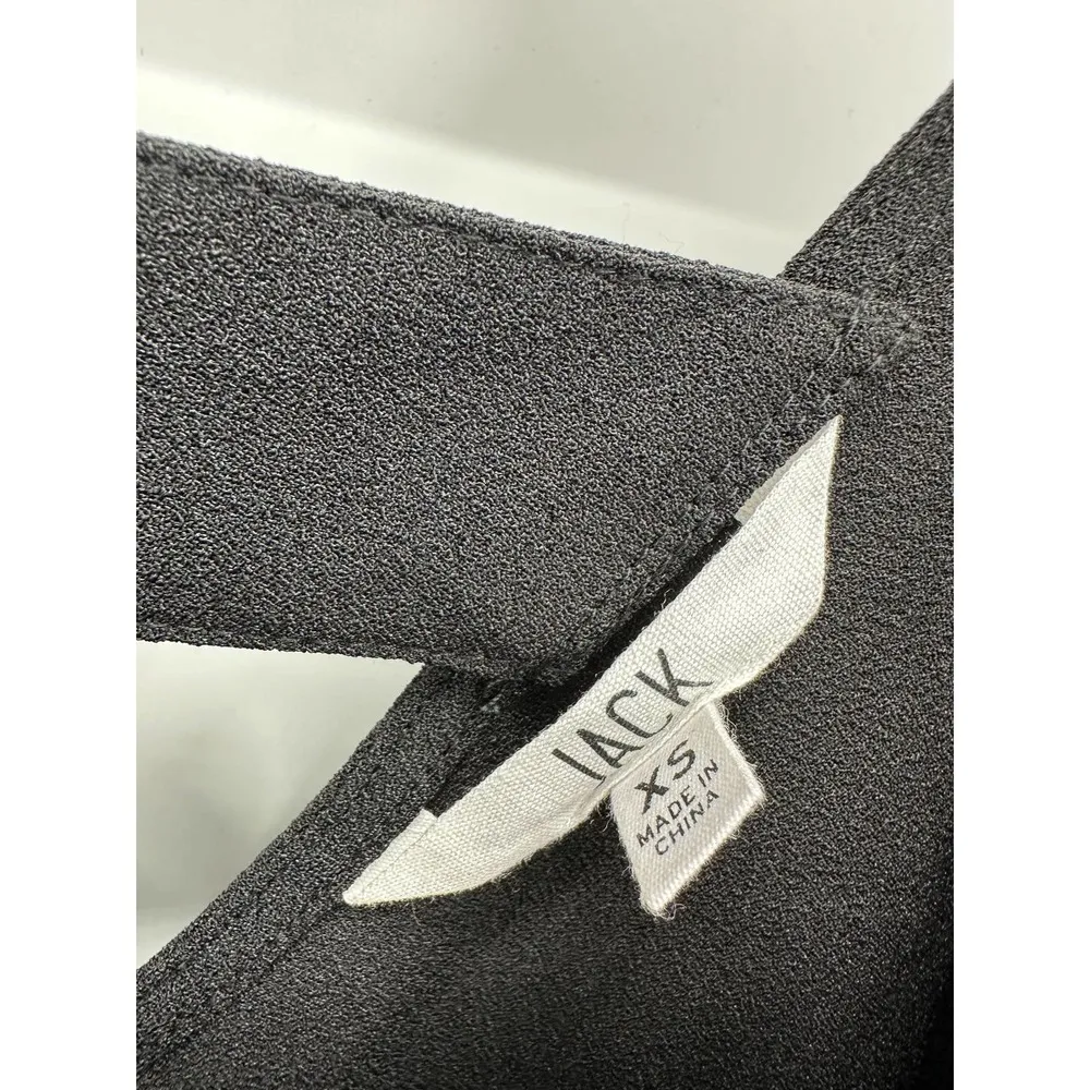 Jack BB Dakota Luca Black 3/4 Sleeve Mini Dress Women's Size X-Small XS NWT - Image 6