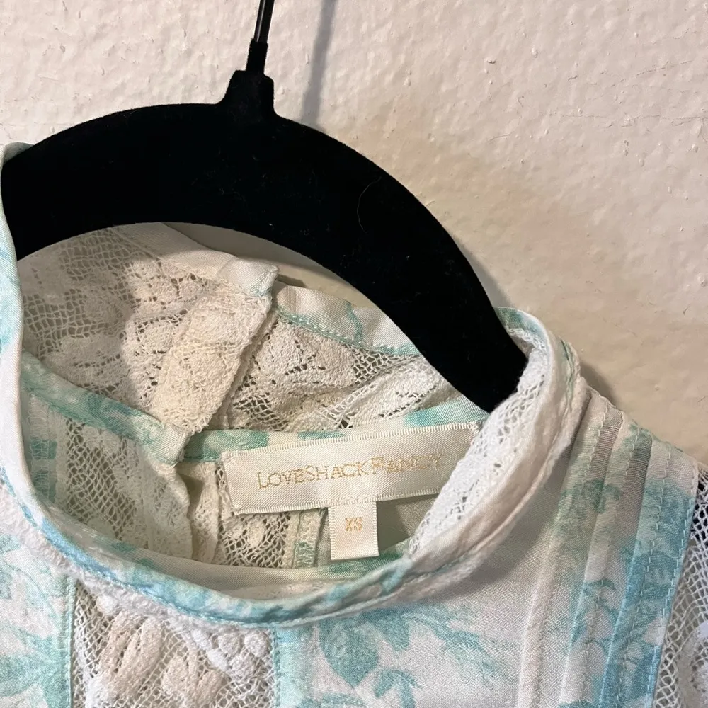 LoveShackFancy Jacque Blouse Size XS - Image 4