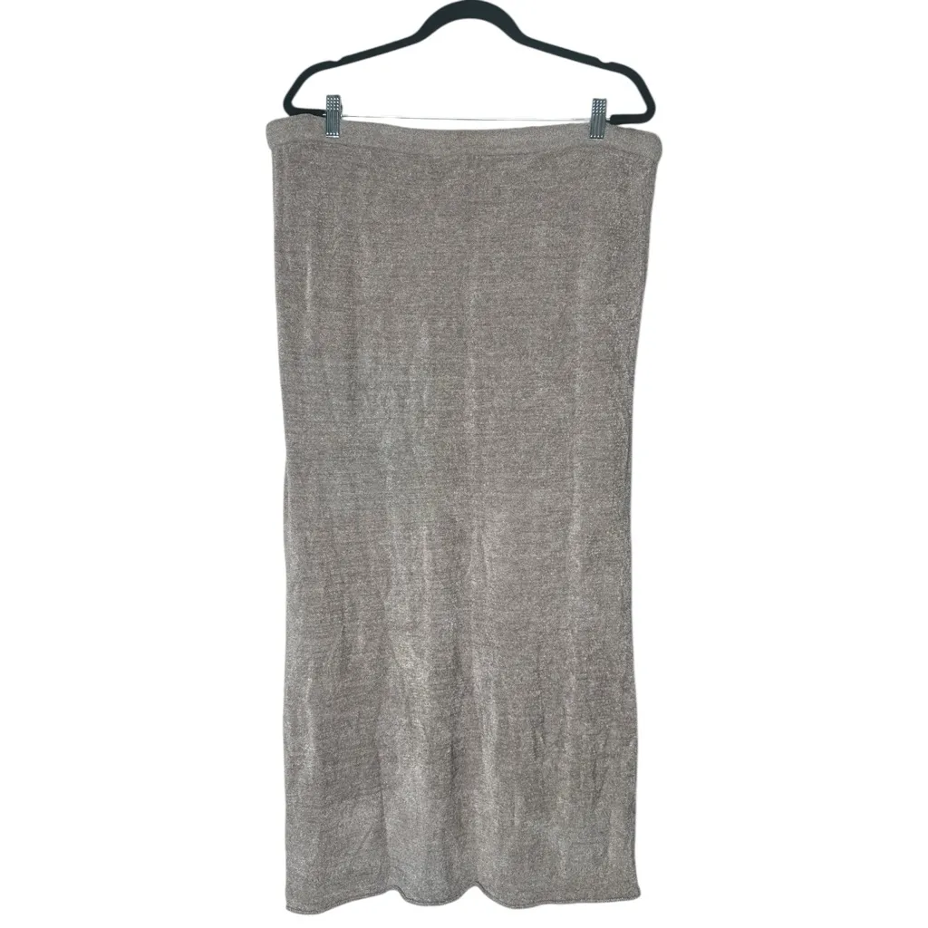 NWT Barefoot Dreams CozyChic Lite Maxi Skirt  XL - Image 6