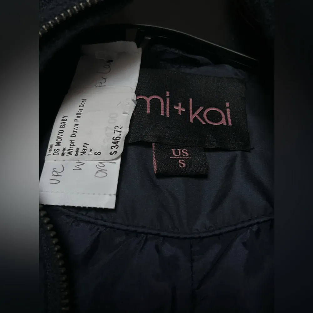 NWT Kimi & Kai | Women’s Waterproof Down Puffer Coat | Size: Small | Navy Blue - Image 5