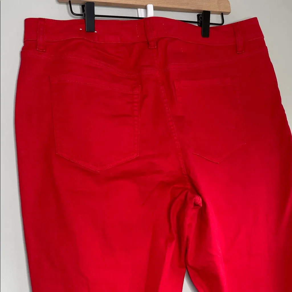 Lane Bryant Scarlet Red Trousers - Image 6