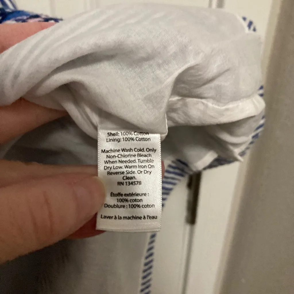 Vineyard Vines  Geo Prep Embroidered Shift Swing Dress - Image 4