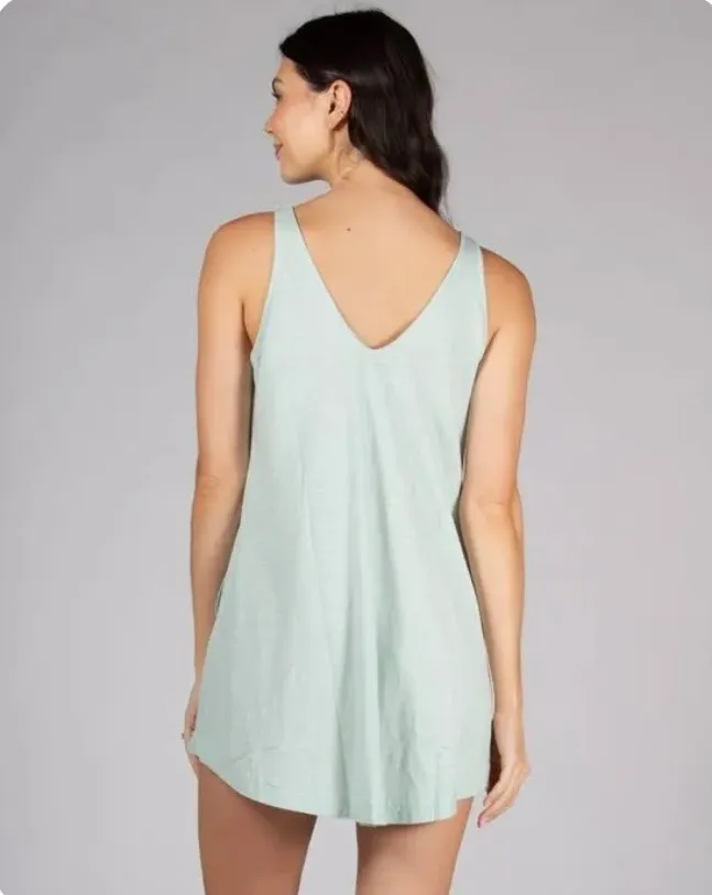 Salt Life NWOT  Fresh Mint BEACH BABE Tank CoverUp Dress MEDIUM - Image 4