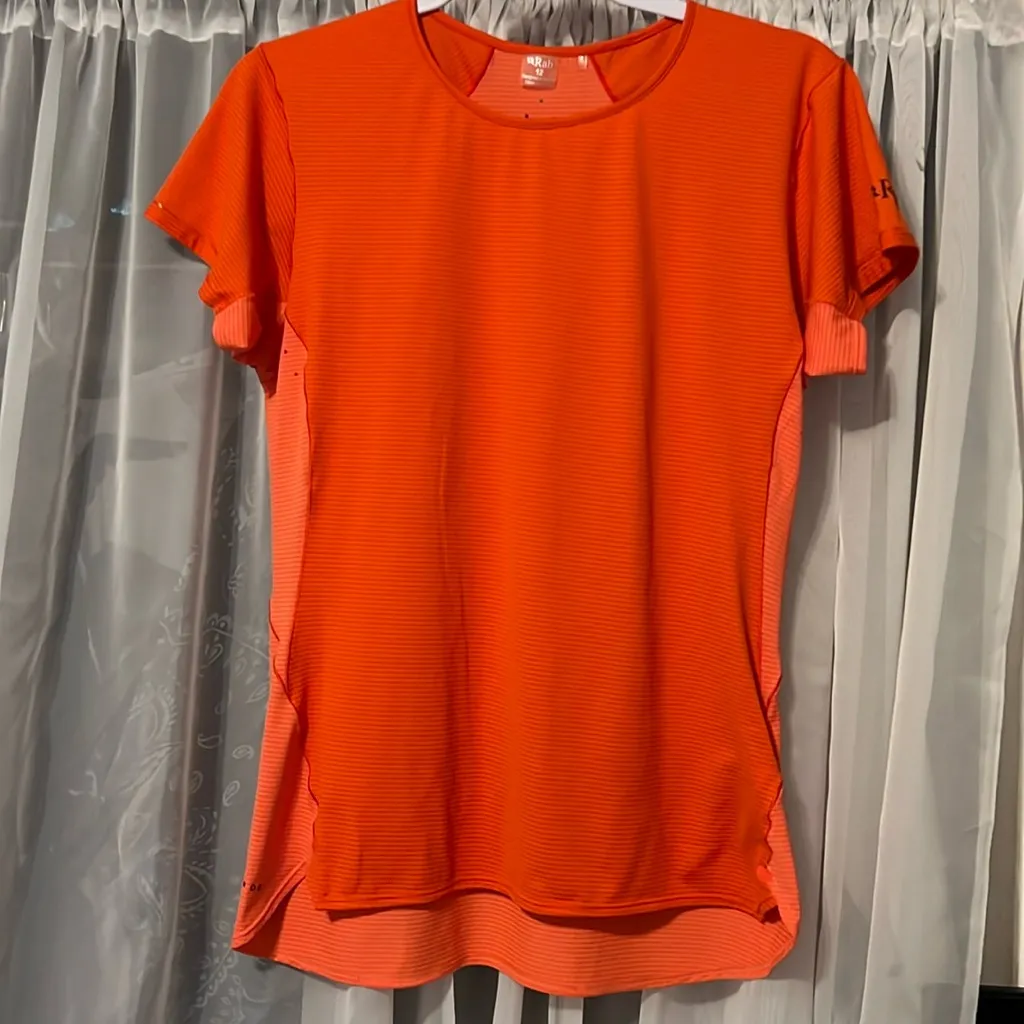 Rab Women’s Sonic Ultra Tee Orange Size 12 - Image 3