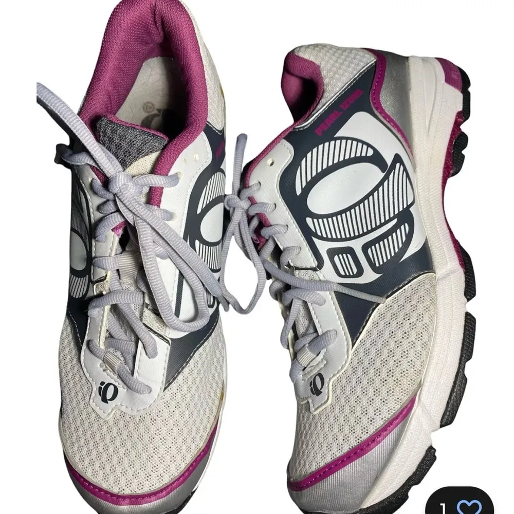 Womens Pearl Izumi Road Fuel II   Cycling Shoes EU 43 US White Purple (M) - Image 3