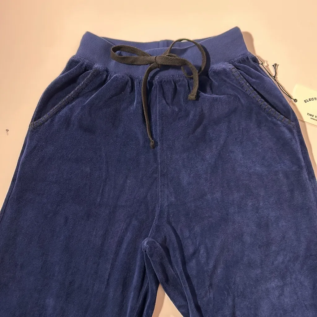 Electric & Rose Velour Sweatsuit Blue XS - Image 9
