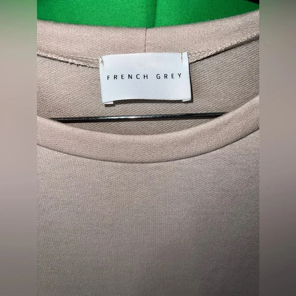 French Grey Dress size Medium - Image 4