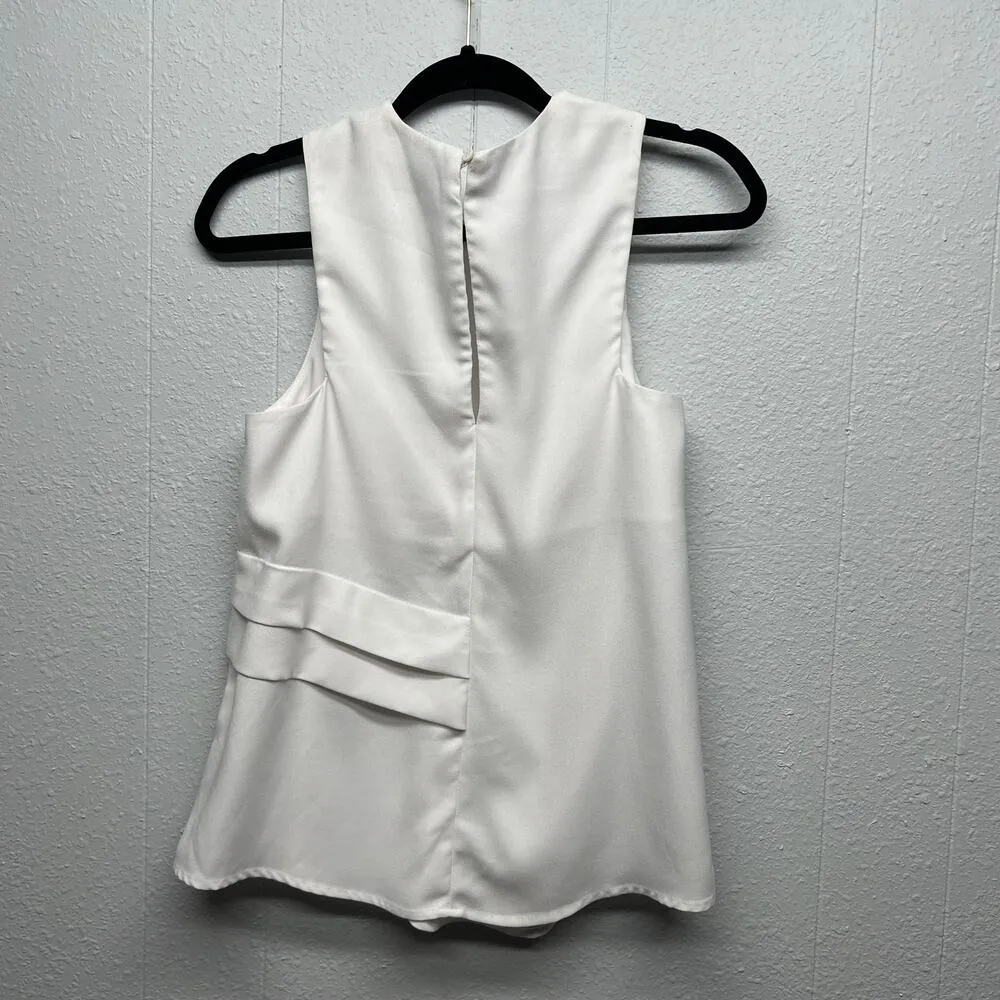 Topshop Office Workwear Party Feminine Sophisticated Elegant Womens Top Size 4 - Image 6
