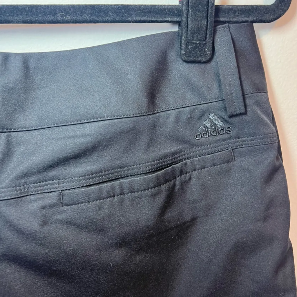 Adidas Women’s Climalite Bermuda Golf Shorts Black Pockets Stretch Athletic Sz 4 - Image 9