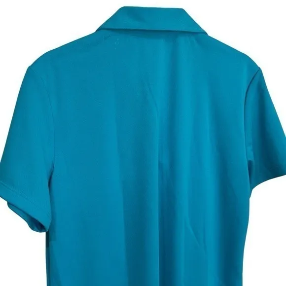 NEW Lady Hagen Bright Blue Lightweight Polo Pickleball Tennis Golf Size M - Image 7