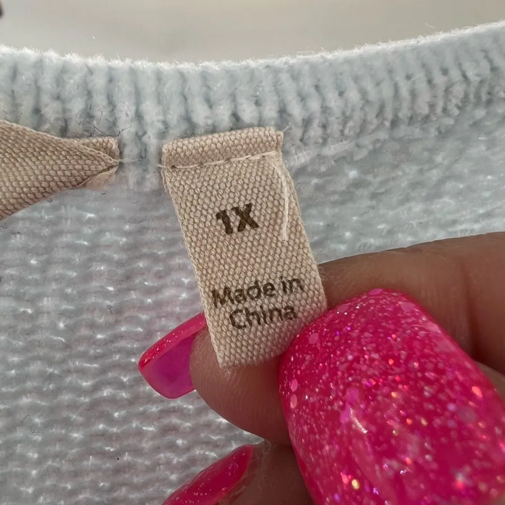 Soft Surroundings Lisbeth chenille striped sweater 1X color block pastel v neck - Image 8