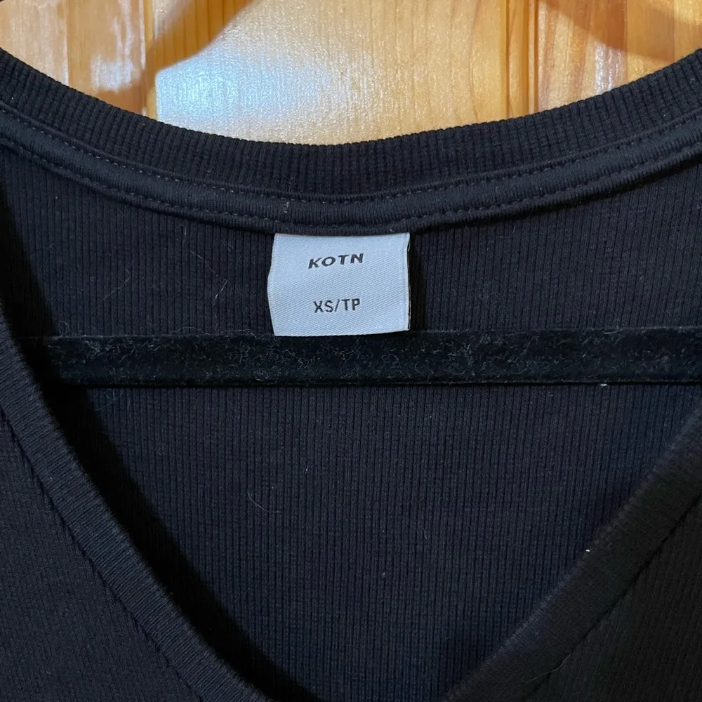 KOTN Ribbed Dress Black Size XS - Image 6