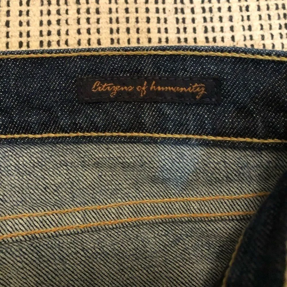 Citizens of Humanity low waist cropped jeans. - Image 6