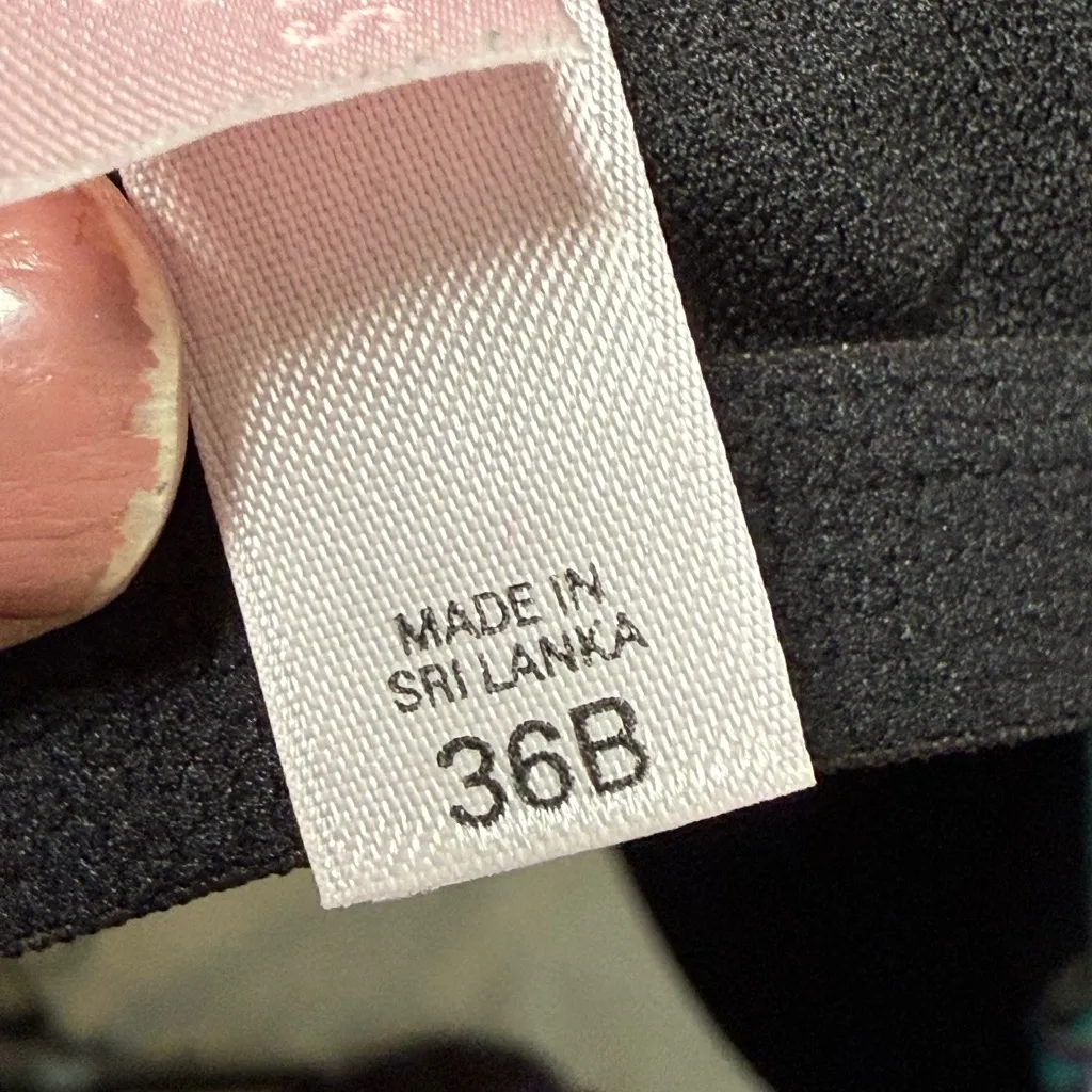 Y2K Victoria Secret butterfly Swim Top halter neck‎ Colorful 36B ruched fairy - Image 4