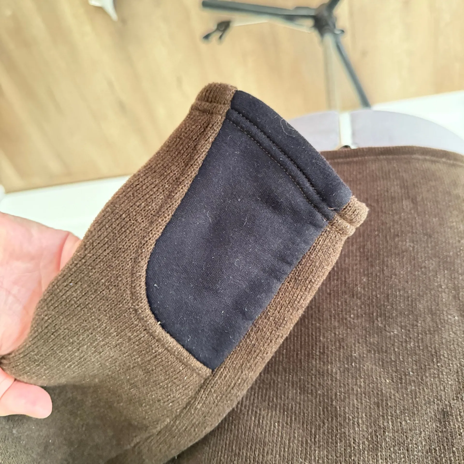 Ralph Lauren RLX Women’s Fleece Jacket Full Zip Hoodie Activewear Brown Size M - Image 9