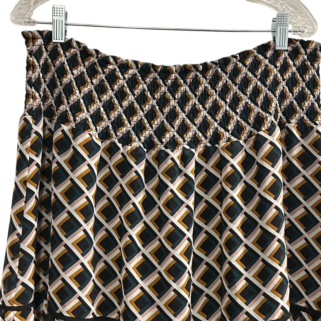 DR2 Women's XL Black Gold Geometric A - Image 3