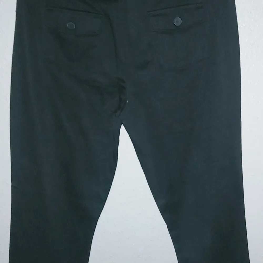 Sag Harbor Denim 6 Sailor Black Cotton Pants New Workwear - Image 9