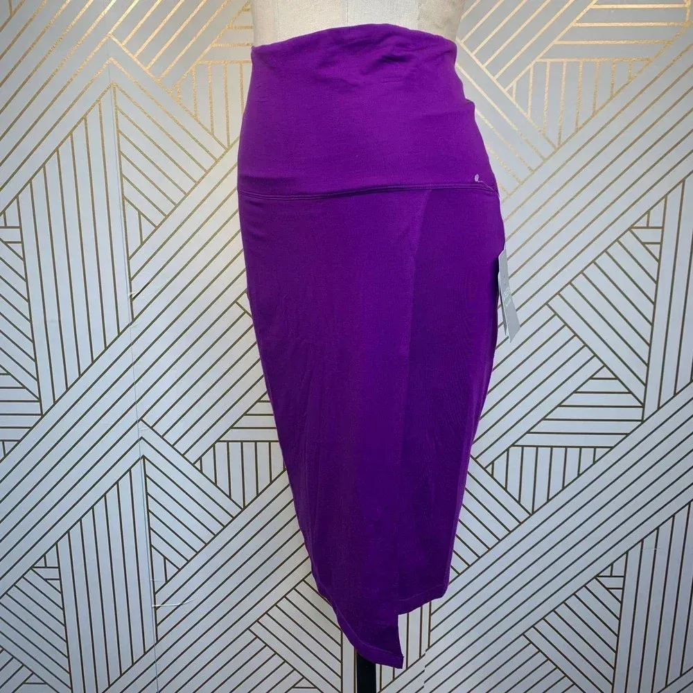 Athleta  Seaside Fold Over Skirt in Purple‎ - Image 5