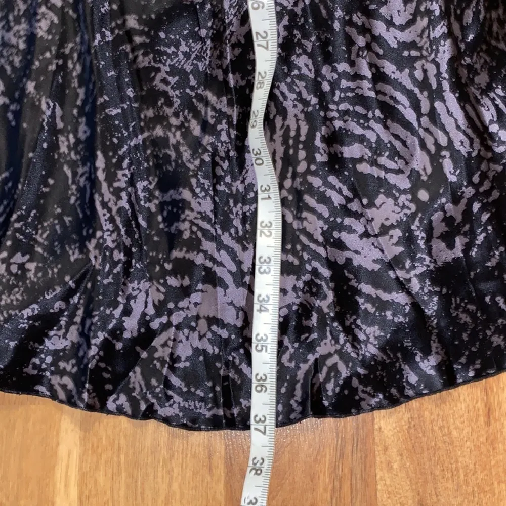 Jonathan Martin Studio Silk Halter Surplice V-neck Backless Maxi Dress EUC Sz 10 - Image 10