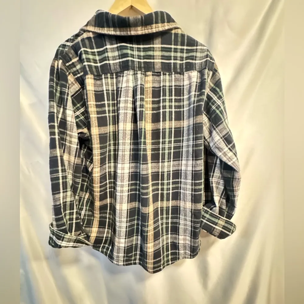 Men’s Dickies button up flannel shirt, size Large - Image 6