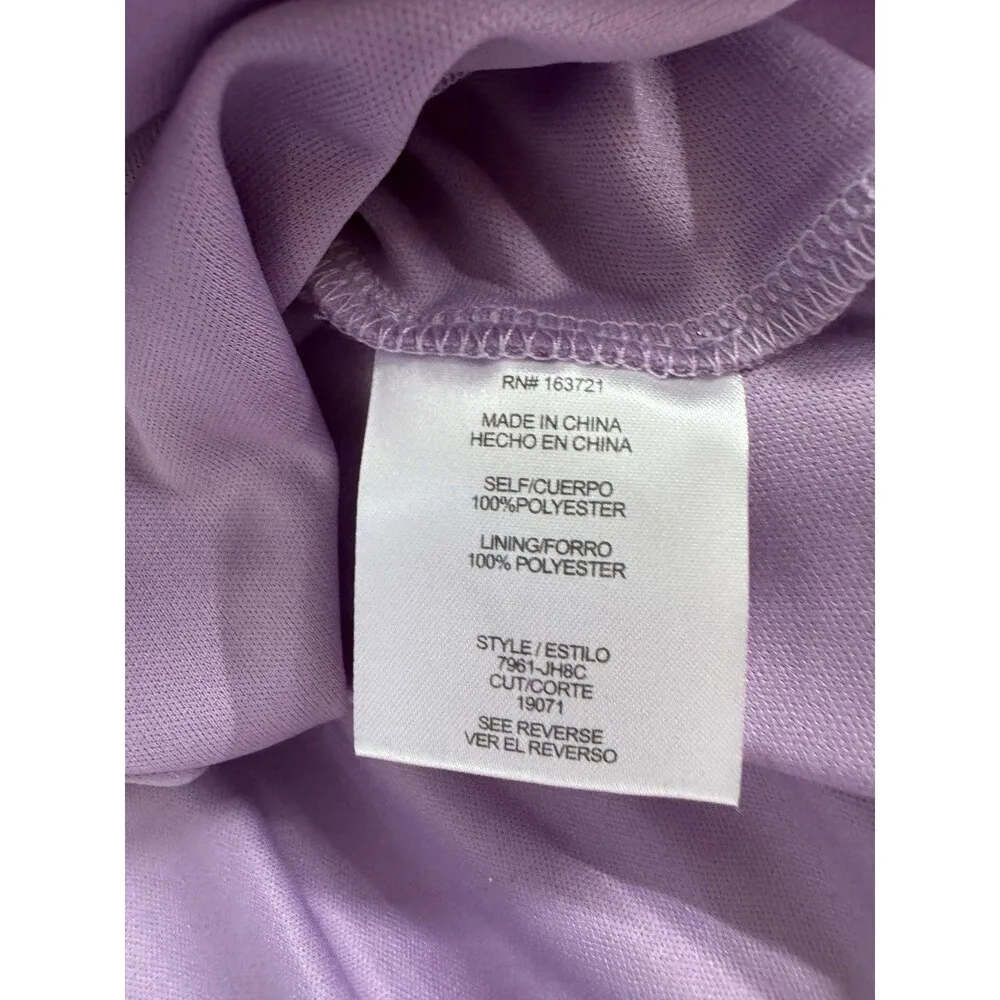 City Studios Juniors' Sleeveless Glitter Ball Gown Lavender Size 3/4 $159 Purple - Image 13