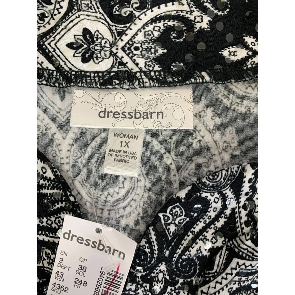 Dressbarn Women's Sparkled Casual Blouse - Image 3