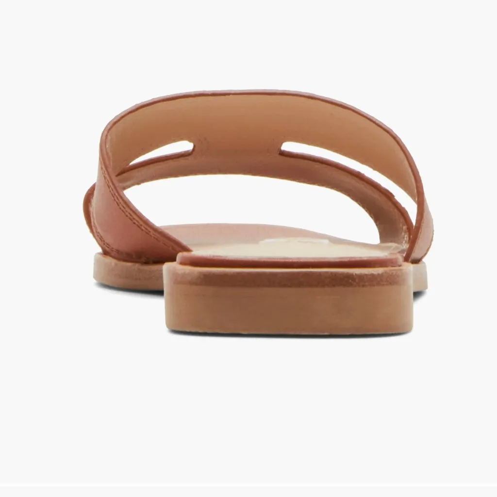 NEW Steve Madden Hazel Slide Sandal (Women) 10M, COGNAC LEA - Image 7