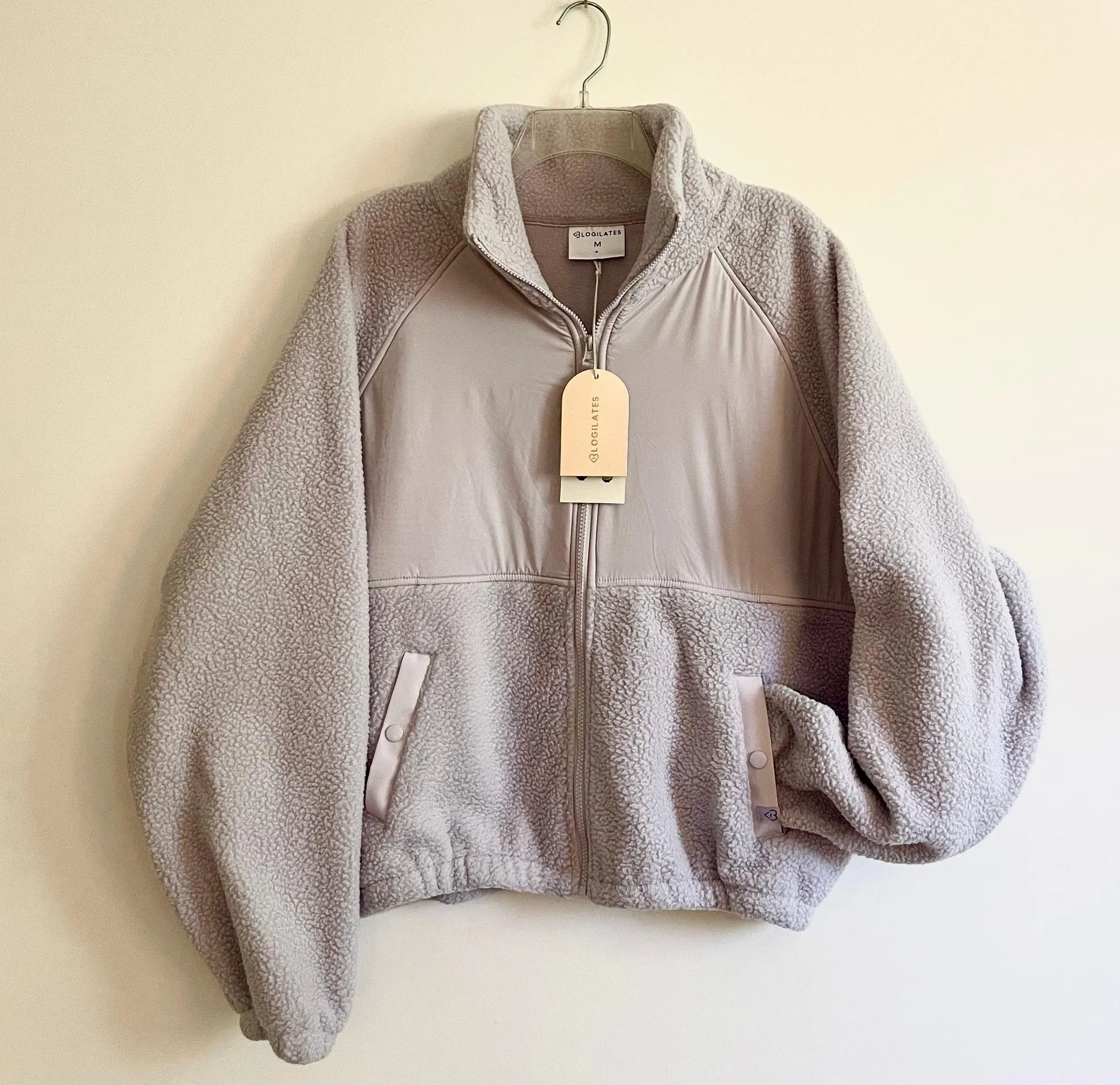 Viral exclusive Blogilates Campfire High Pile Fleece Full Zip Jacket - Image 2