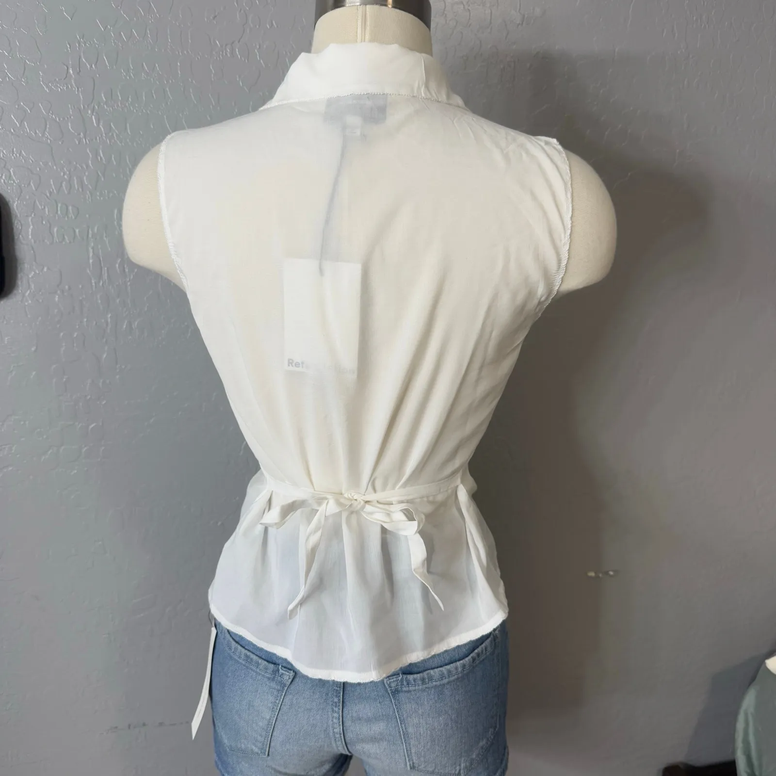 Reformation Kady Top, White, 4 - Image 2