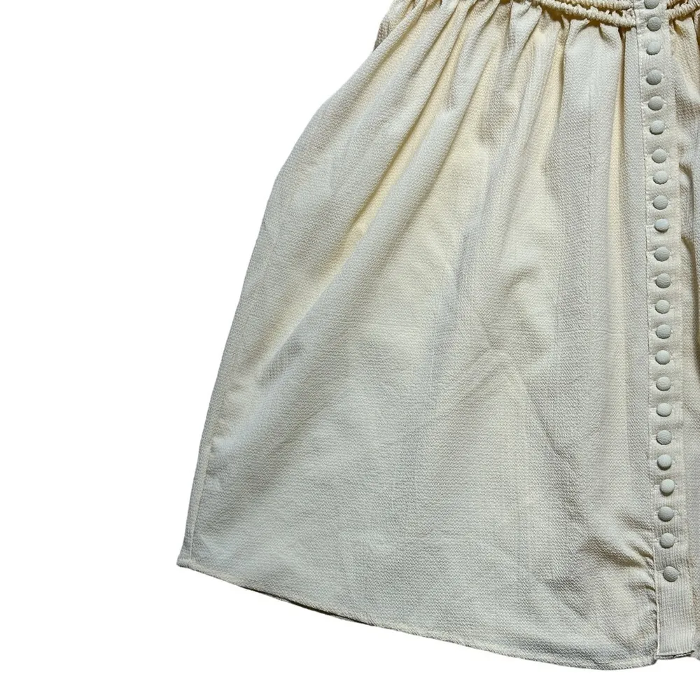 Amuse Society Revolve Pastel Yellow Sonnet Mini Dress US S - Image 4