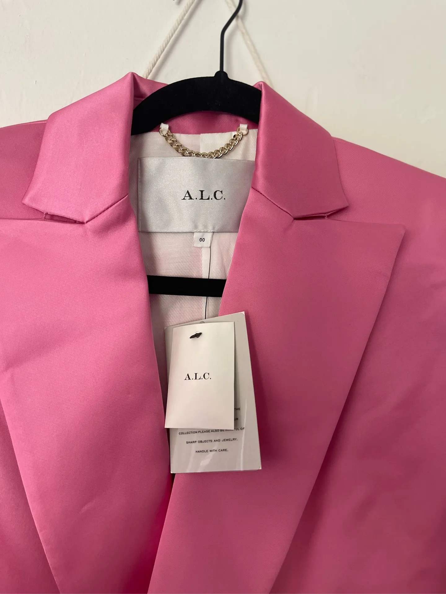 A.L.C. Riley Jacket in Chateau Rose Double Breasted NWT - Image 3