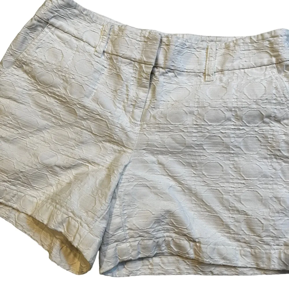 Vineyard Vines Jacquard White Shorts - Image 5