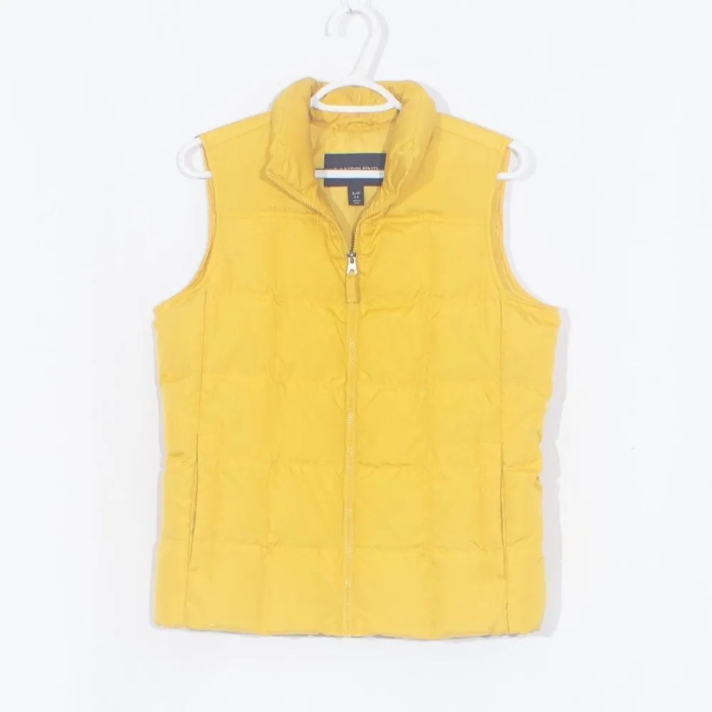LAND'S END Quilted Down/Feather Puffer Vest Size S - Image 2