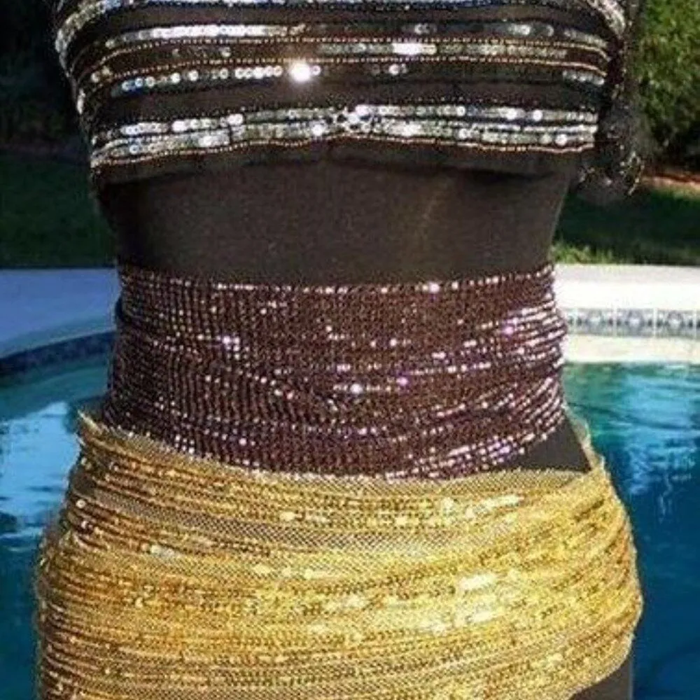 Cache Brown Thin Corduroy Lined Business Office Event Skirt Stretch New $98 NWT - Image 10