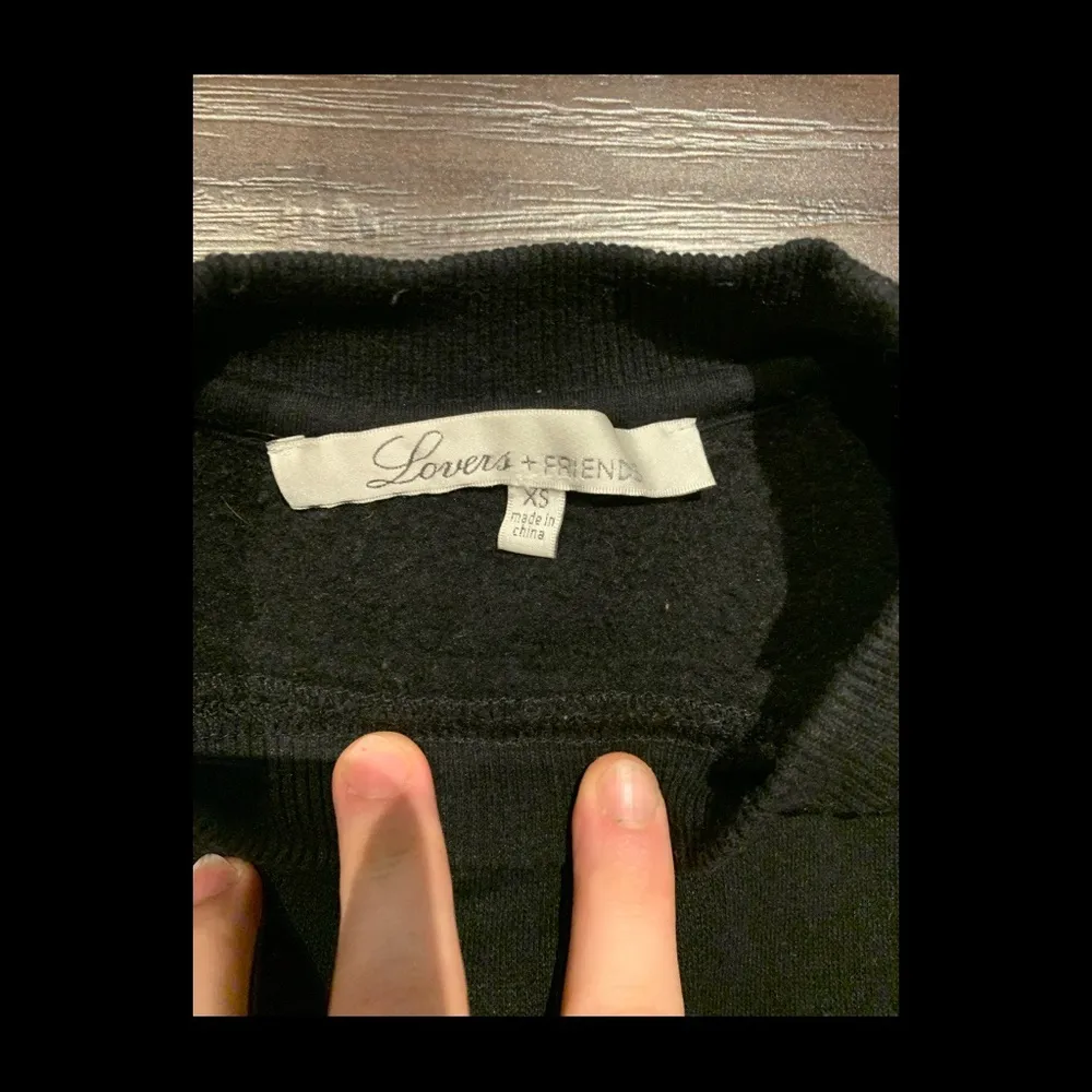 Lovers + friends mini dress in sweatshirt fleece - Image 4