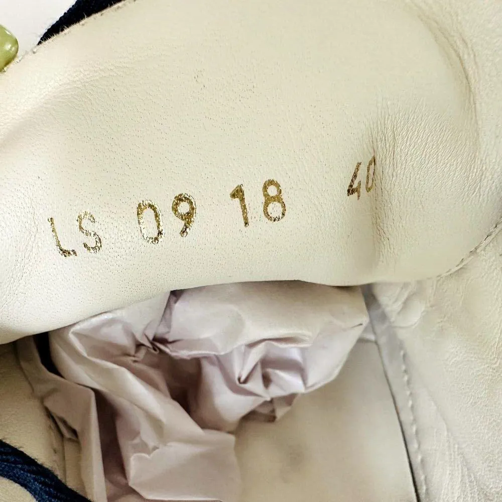 Christian Dior Canvas Rainbow Walk'N'Dior Low Top Sneakers 40 Multicolor Ladies - Image 10