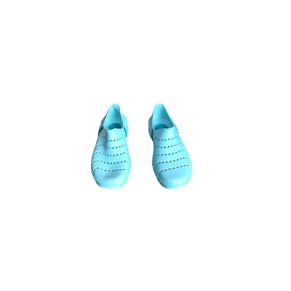 Sperry Light Blue Plastic Slip On Shoes - Image 3