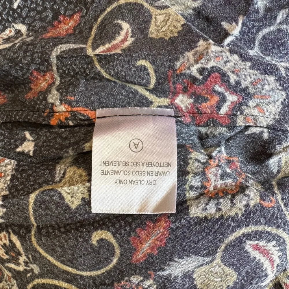 Sachin + Babi Caden Dress in Black Swirl Motif Print Size Medium - Image 12