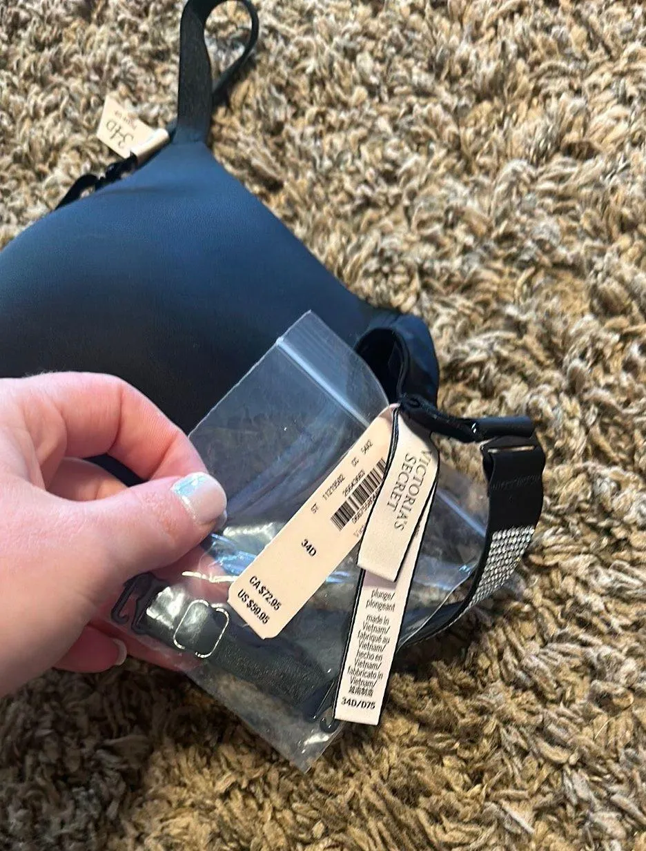 Plunge Push Up Bra - Image 3