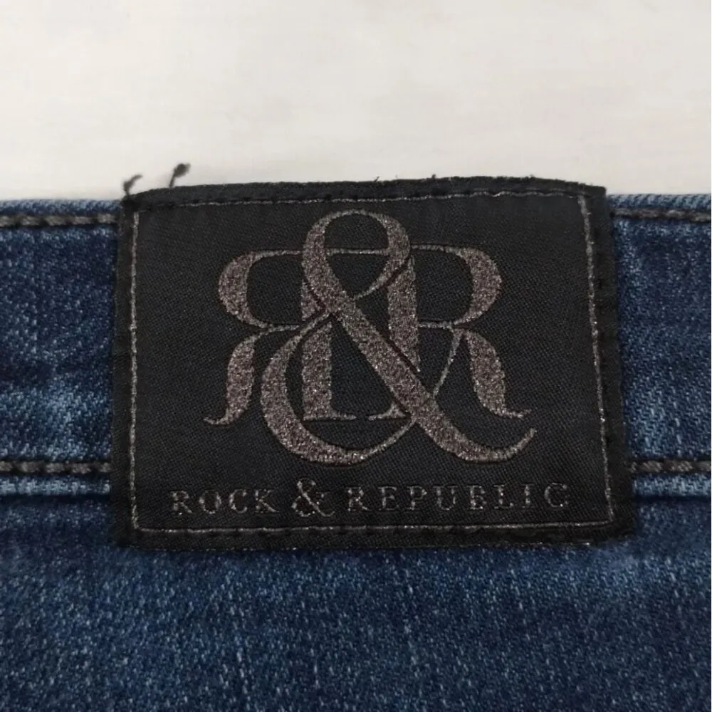 Rock&Republic Women's Blue Pants/Jeans/Bootcut Sz10 SKU 3589 - Image 5