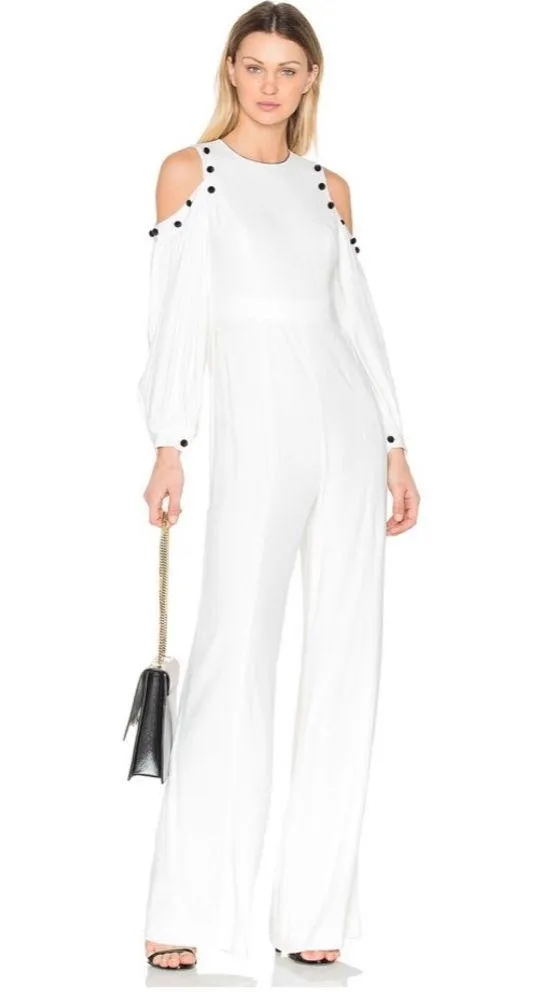 NEW ALEXIS Easton Jumpsuit in White - Image 5